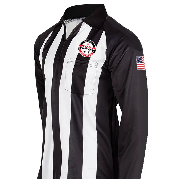 Usa161msso Mid South Spports Msso Dye Sublimated Logo Long Sleeve Football Shirt 1