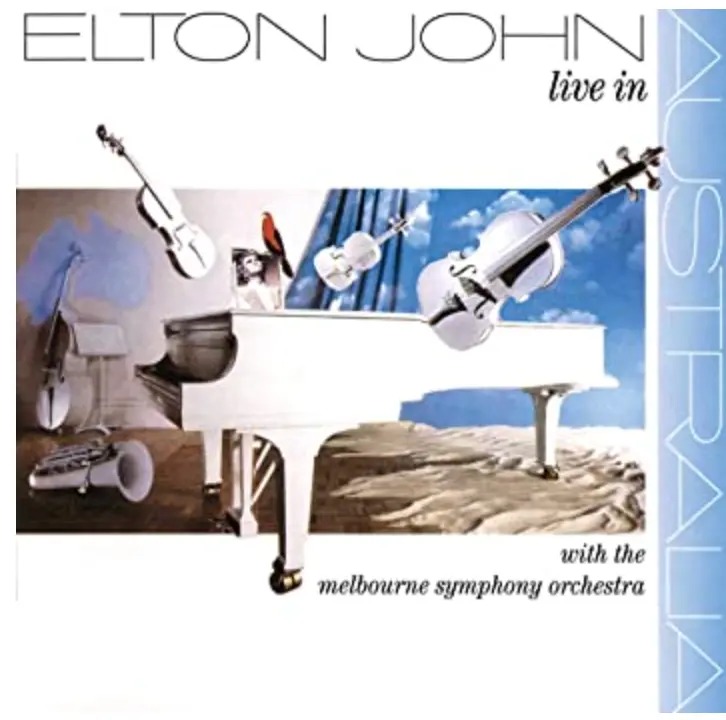 Elton John --  Live In Australia '87 W/ The Melbourne Symphony - Used Cd 1