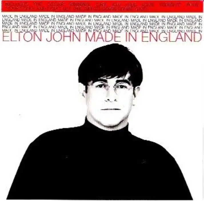 Elton John --- Made In England Live & Remixed Ep Cd - Used 1