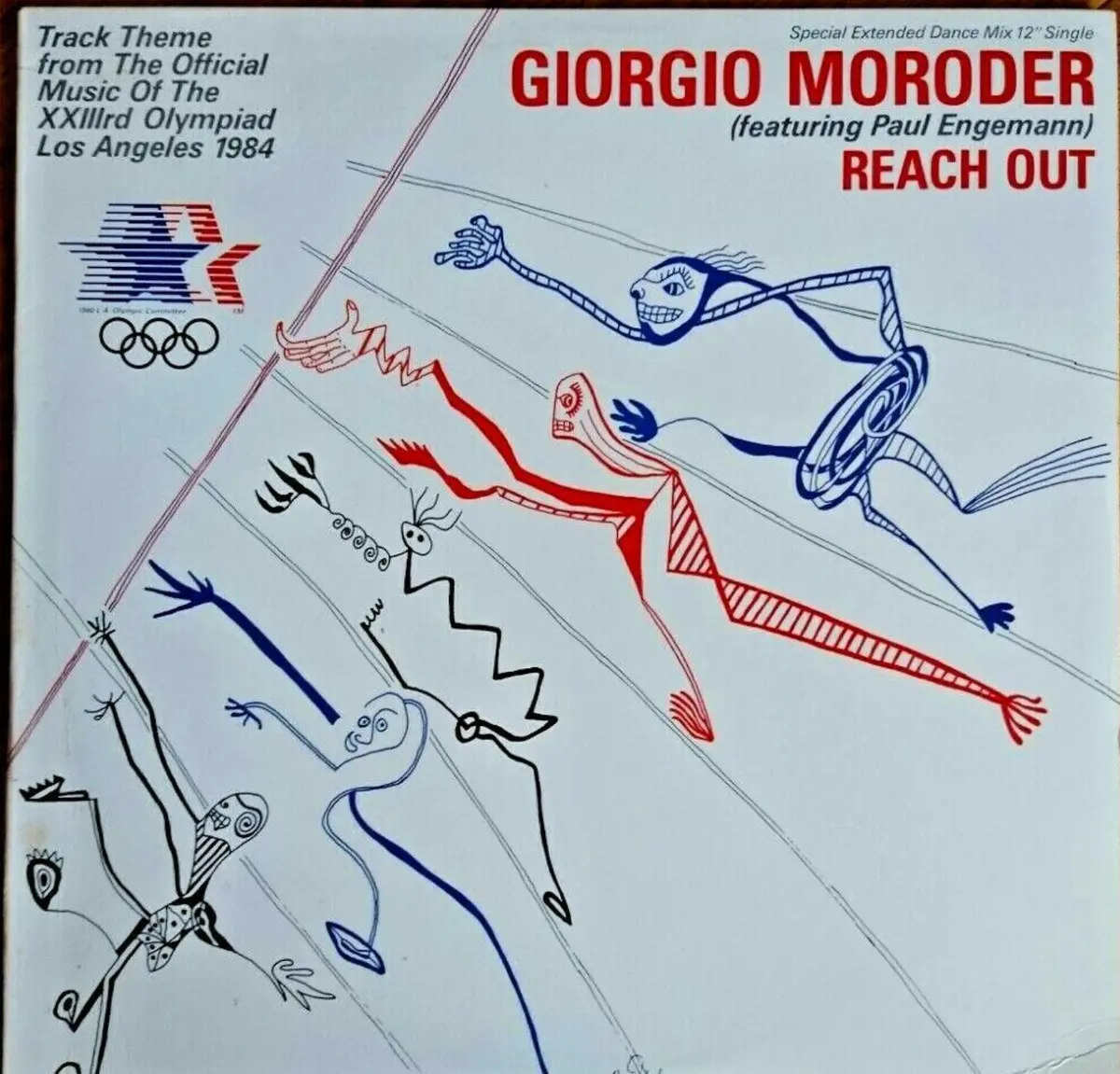 Giorgio Moroder -- Reach Out Vinyl 12" Lp - Used 1