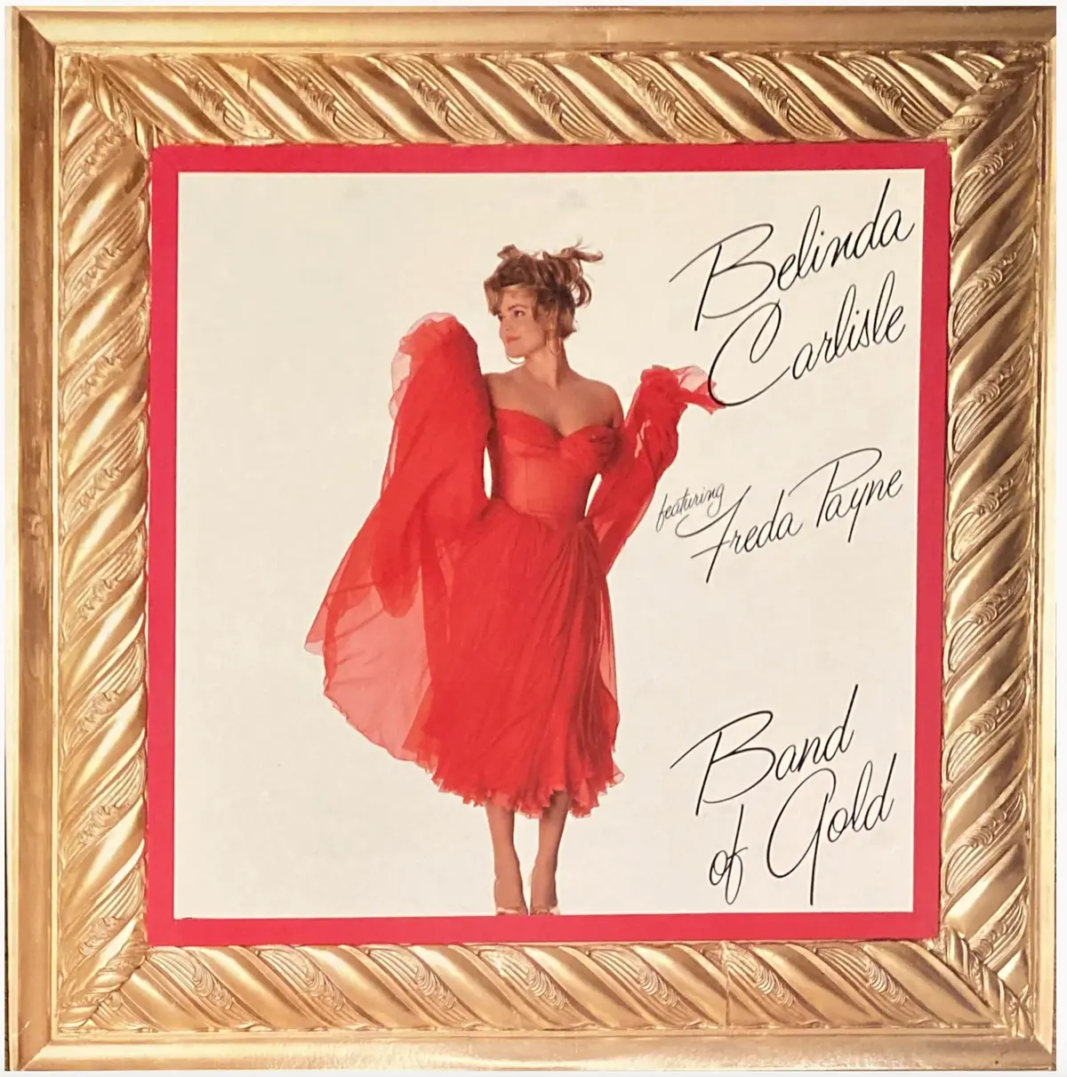 Belinda Carlisle - Band Of Gold - 12" Gold Vinyl - Used 1