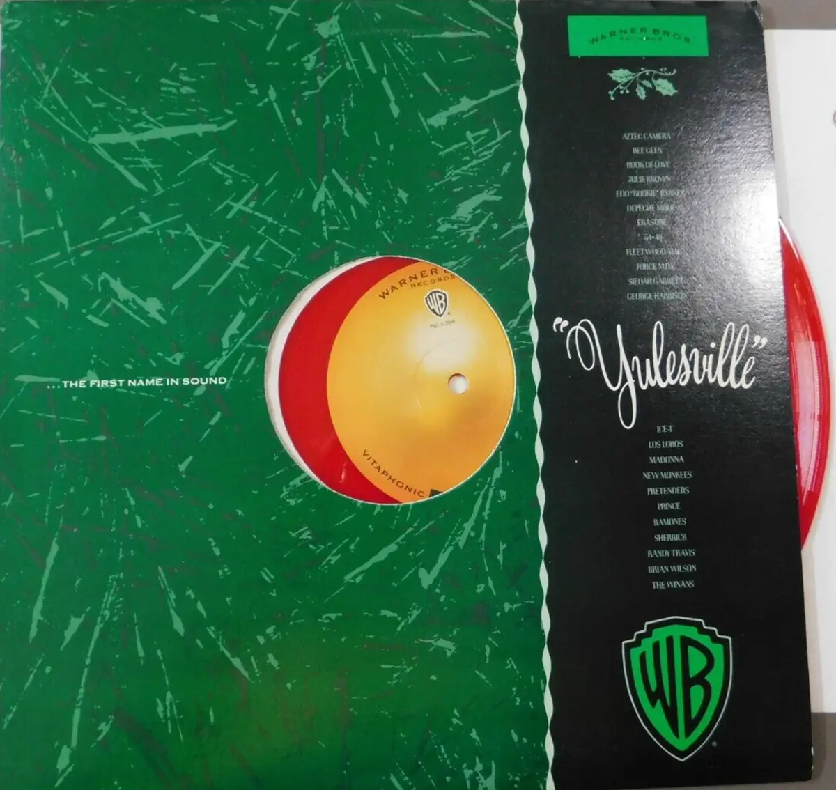 Wb Yulesville (Promo Only) Lp Christmas  Red Vinyl (Various) Used 1