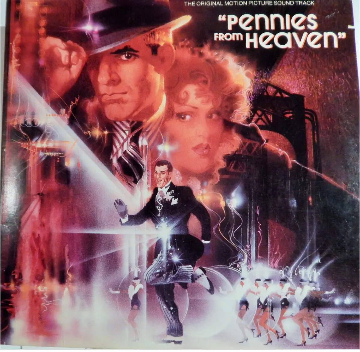 Pennies From Heaven Vinyl 2 Lp Soundtrack Record Steve Martin - Used 1