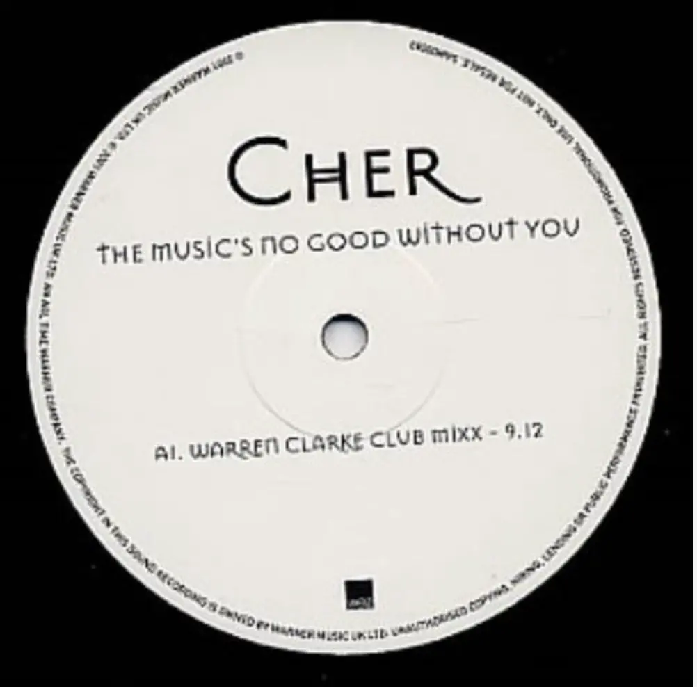 Cher - The Music's No Good Without You (2X12" Promo) Lp Vinyl - Used 1