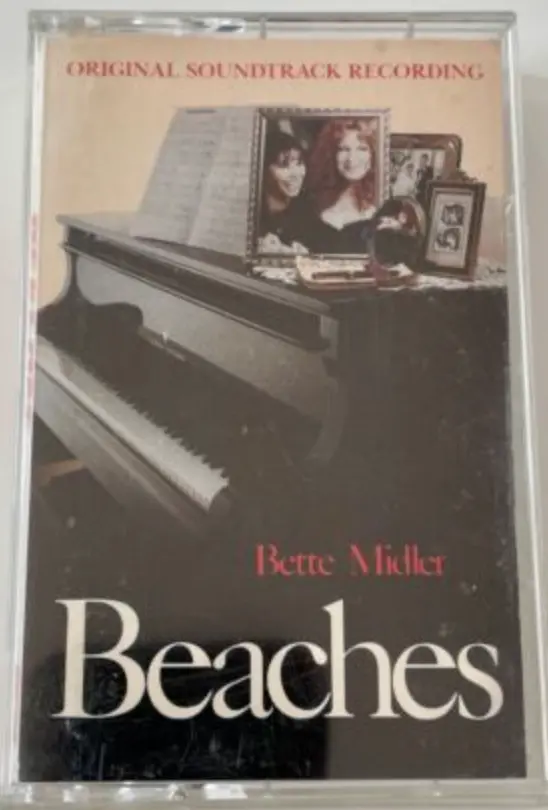 Bette Midler - Beaches Soundtrack Cassette Tape - Used 1