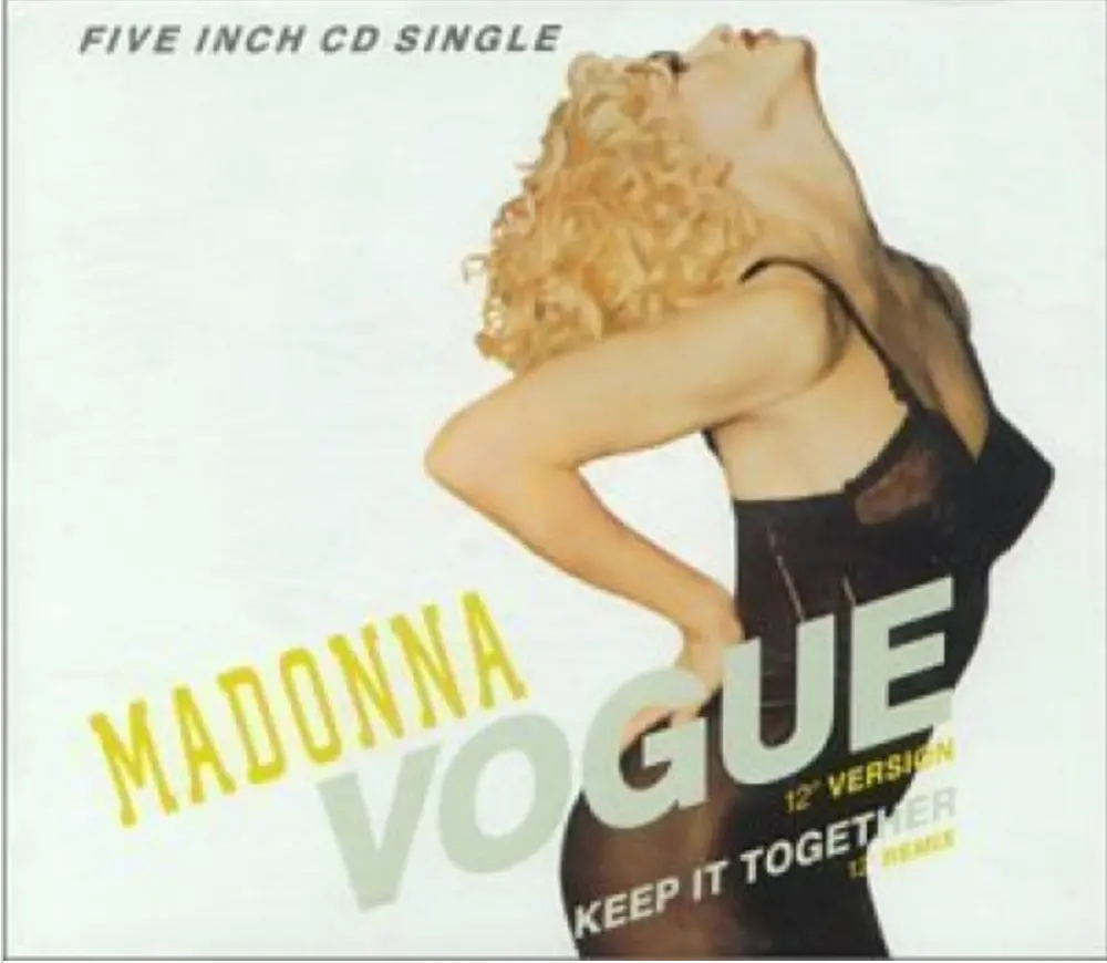 Madonna - Vogue / Keep It Together (Import) Cd Single - Used 1