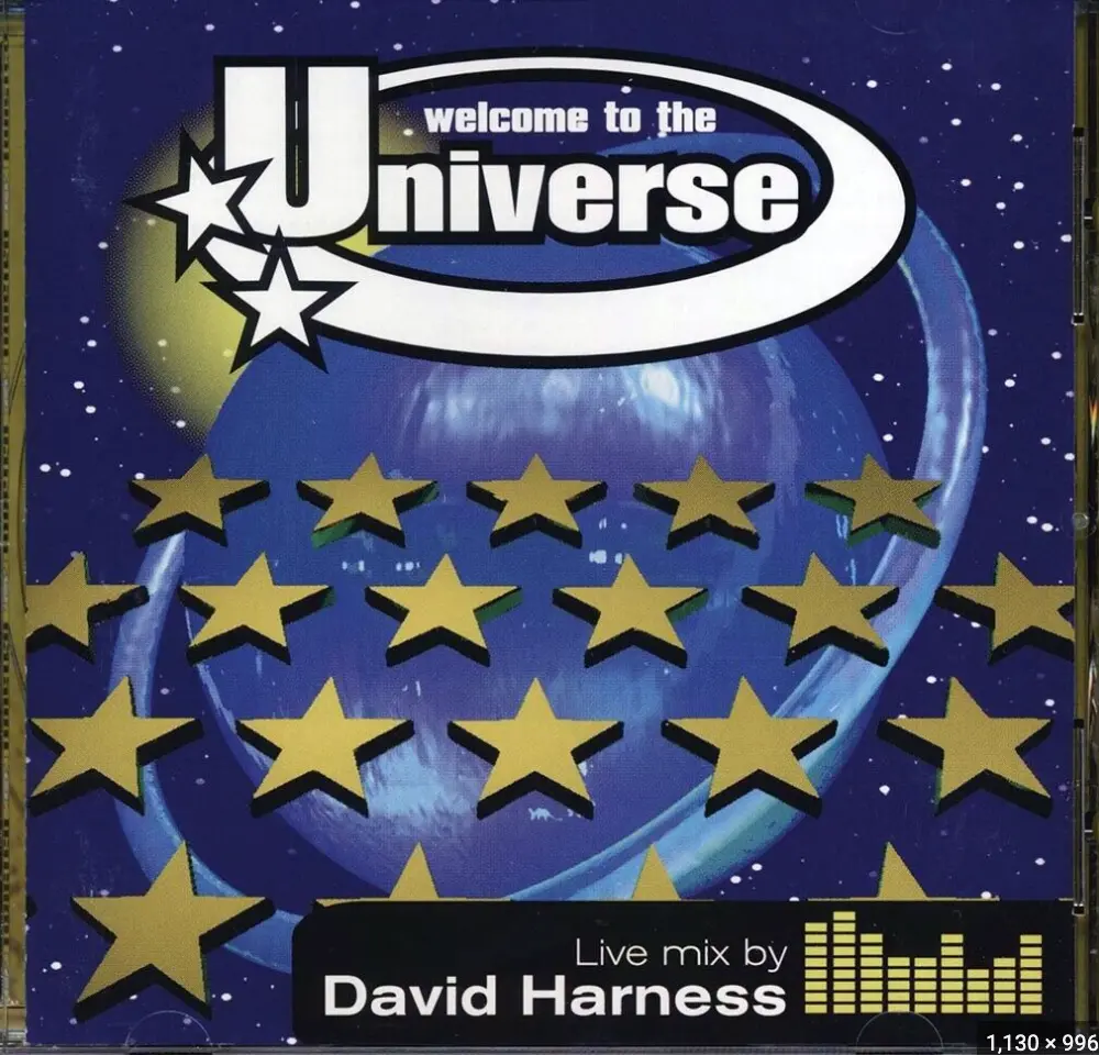 Welcome To The Universe (Twisted) Mixed By David Harness Cd - Used 1
