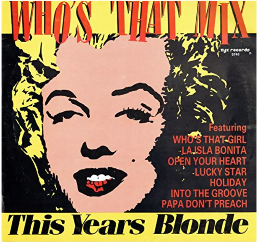 This Years Blonde - Who's That Mix (Megamix) (Madonna Covers) Lp Vinyl - Used 1
