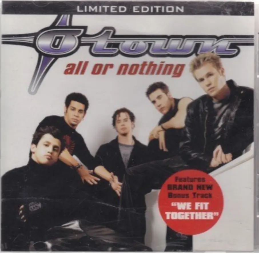 O-Town - All Or Nothing / Liquid Dreams Limited Edition Cd Single - Used 1