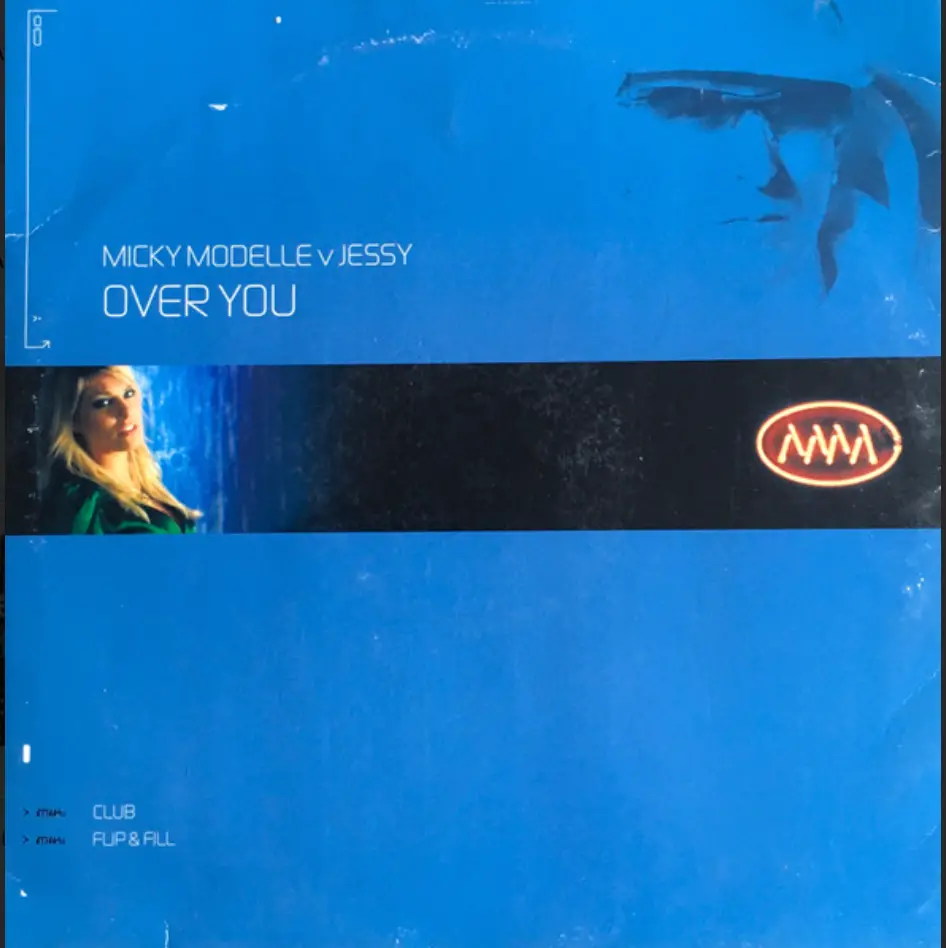 Micky Modelle V Jessy – Over You 12" (Uk) Single Lp Vinyl - Used 1