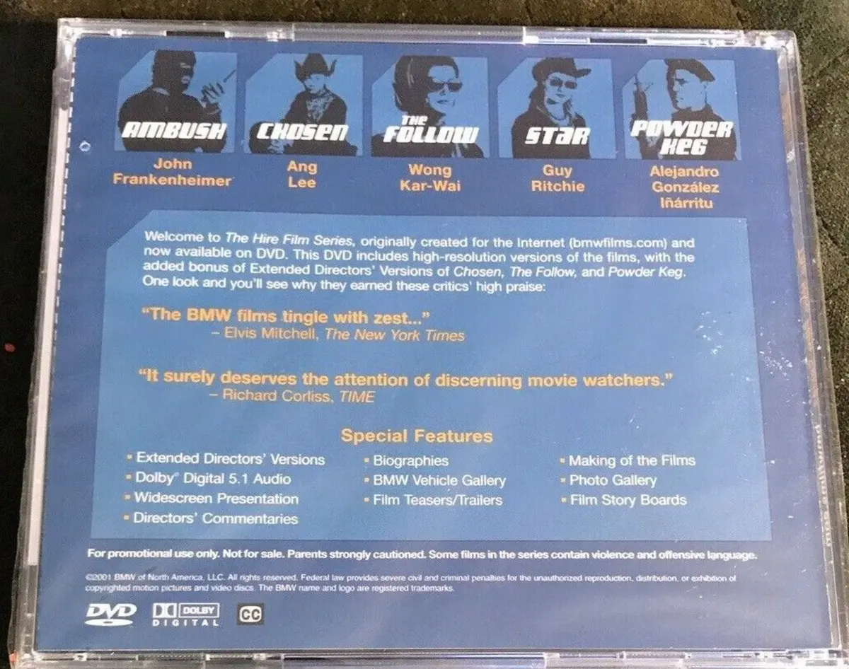 Madonna - Star (Video) - Bmw Promo Dvd - Used 2