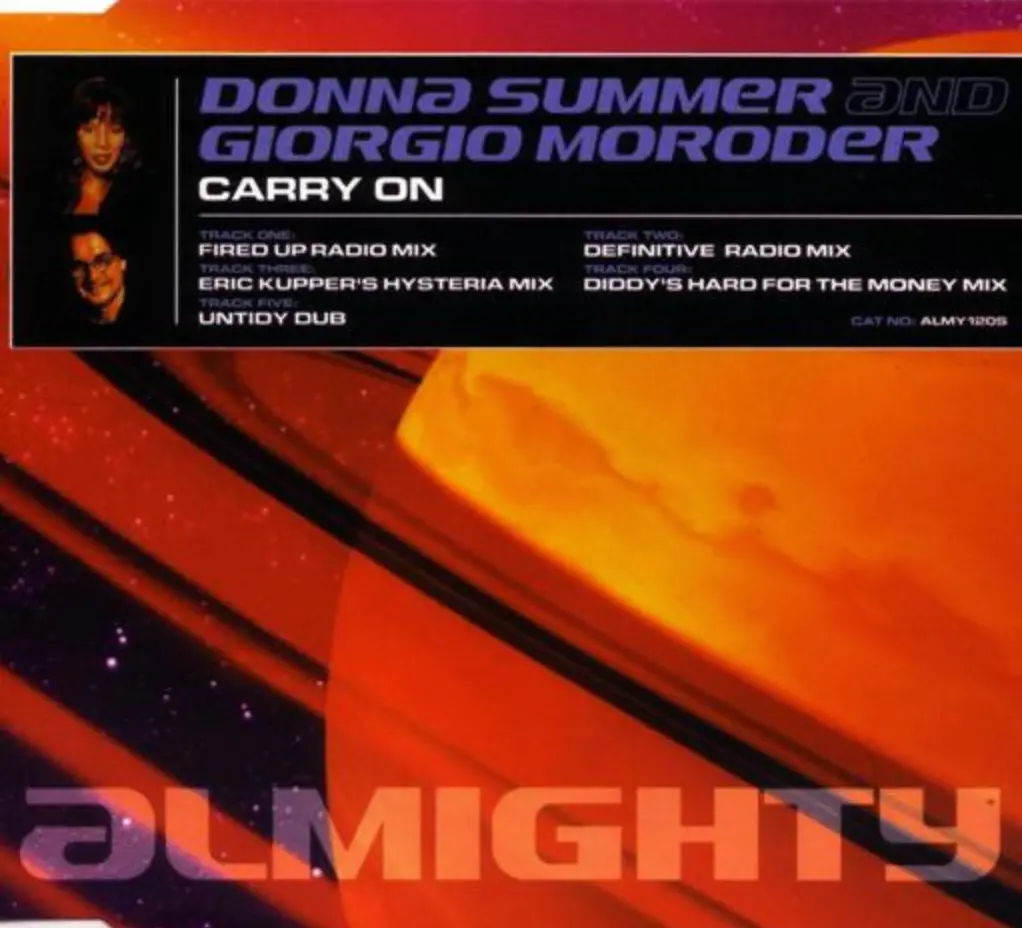 Donna Summer And Giorgio Moroder - Carry On (Import Cd Single) Used 1