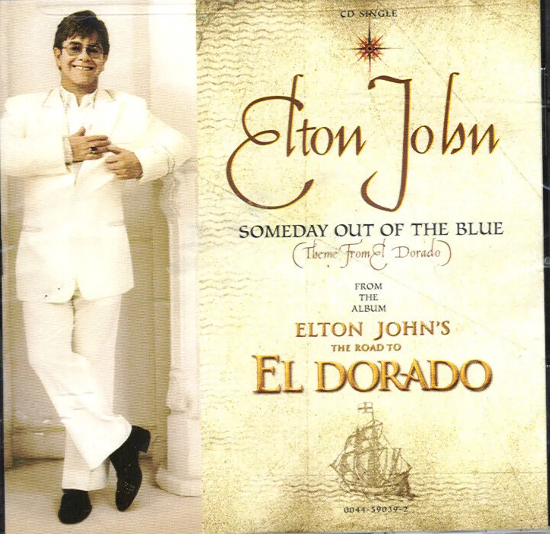Elton John - Someday Out Of The Blue  - Cd Single - New 1