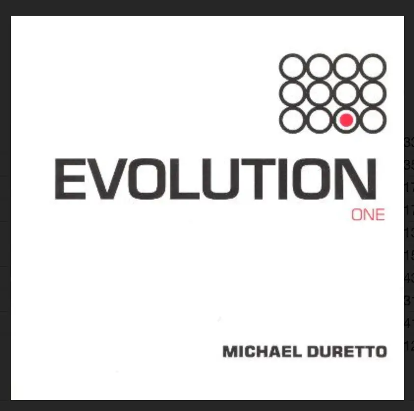 Dj Michael Duretto – Evolution: One (Various) Cd - Used 1