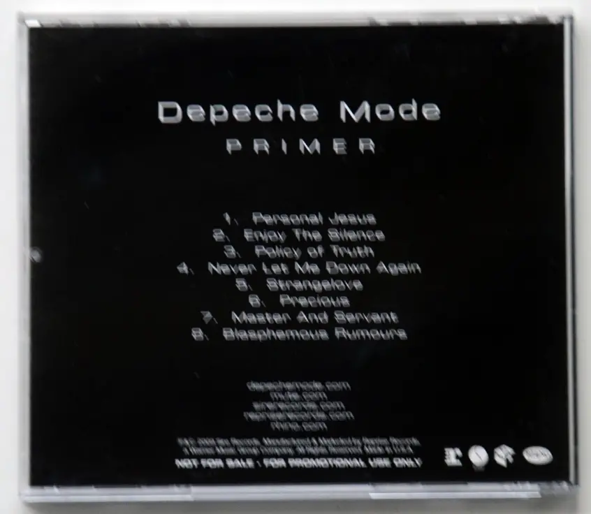 Depeche Mode - Primer (Cd Sampler) Promo Only - Used 2
