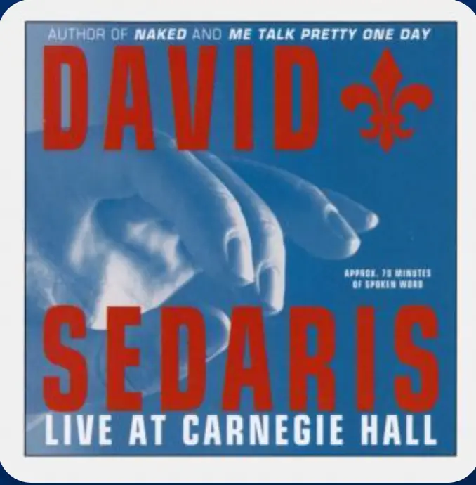 David Sedaris - Live At Carnegie Hall Cd - Used 1