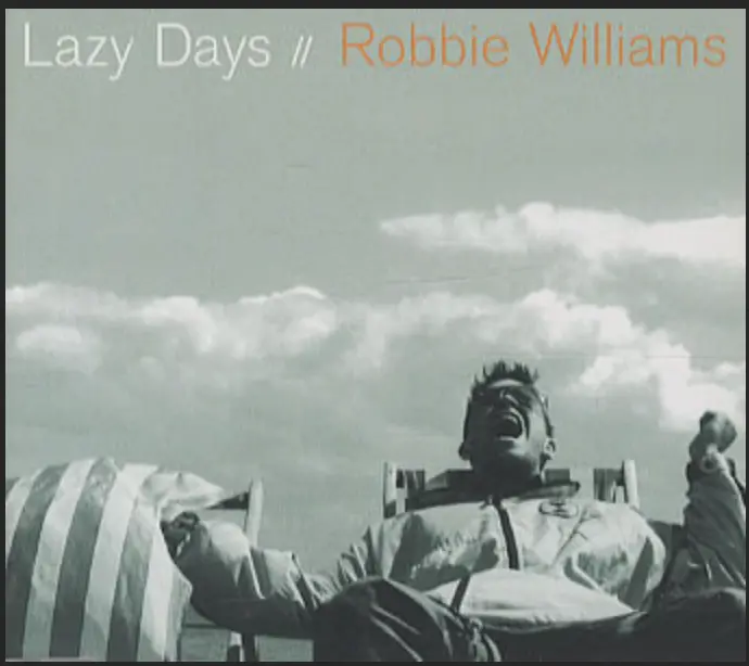 Robbie Williams - Lazy Days (Promo) Cd Single - Used 1