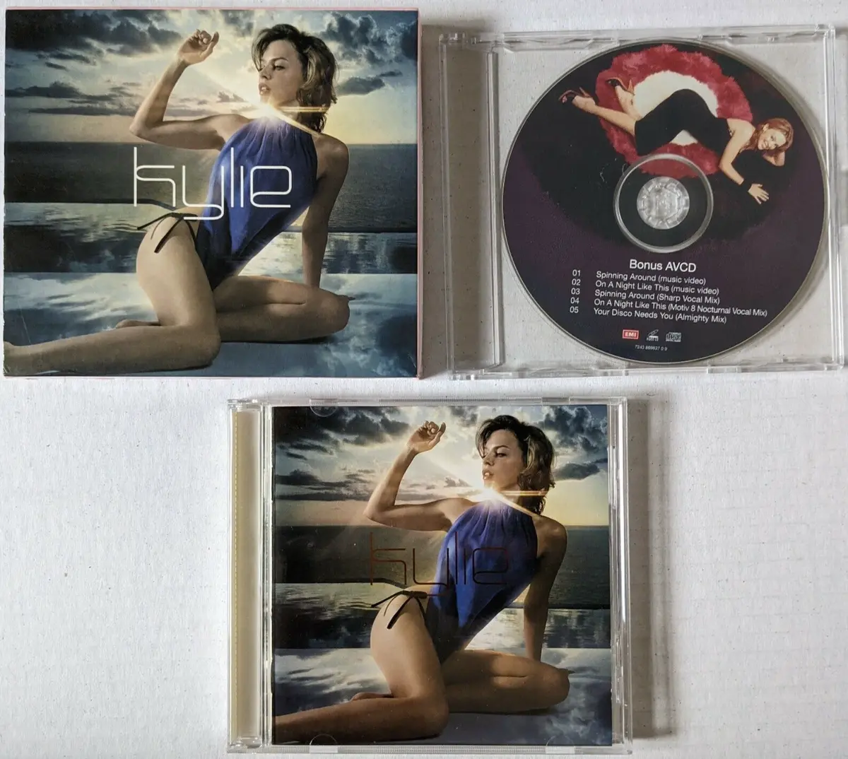 Kylie Minogue - Light Years  Cd+ Vcd (Asian Import) Box - Used 1