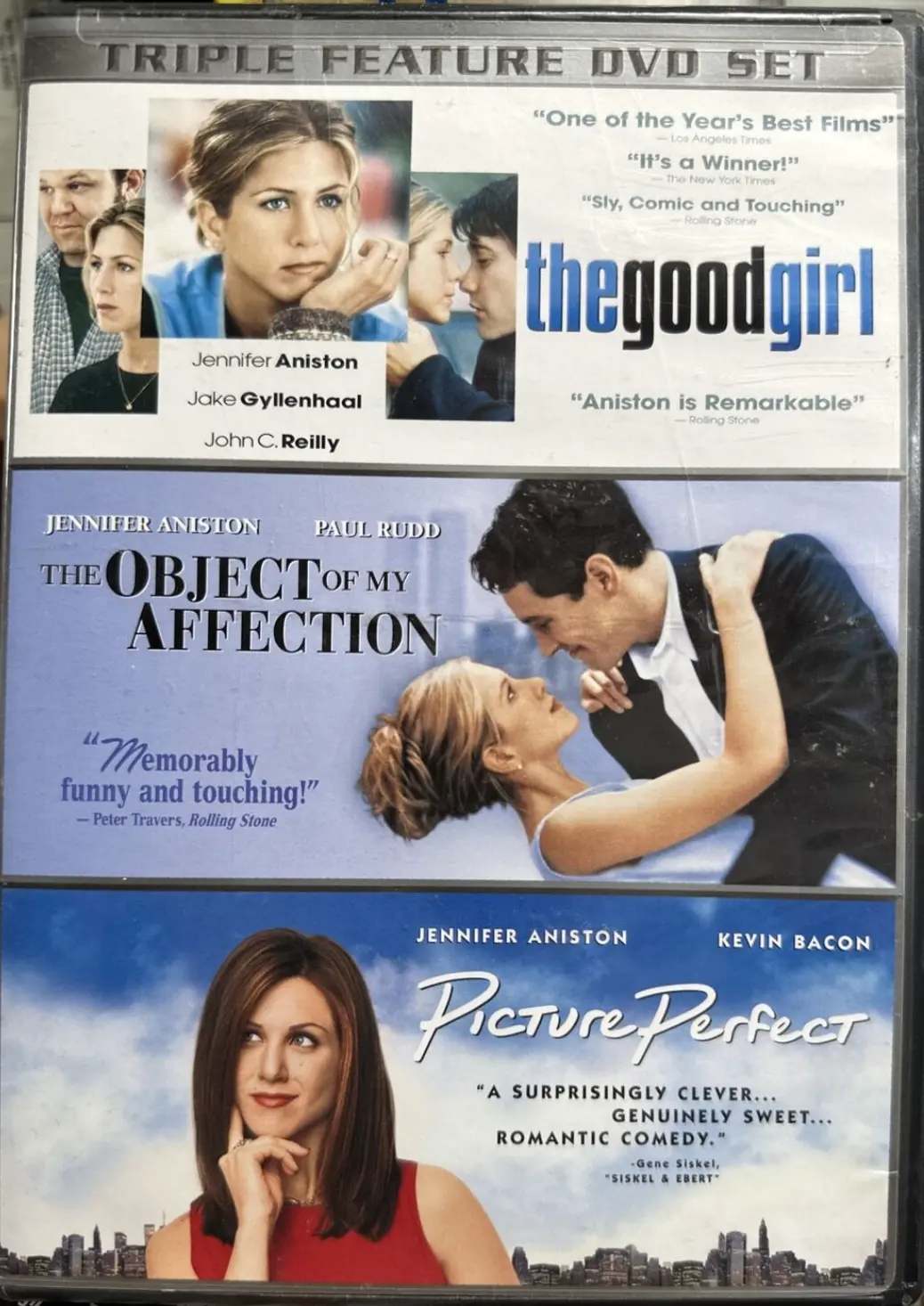 Jennifer Aniston - Triple Feature  Dvd Set (3 Movies) - Used 1