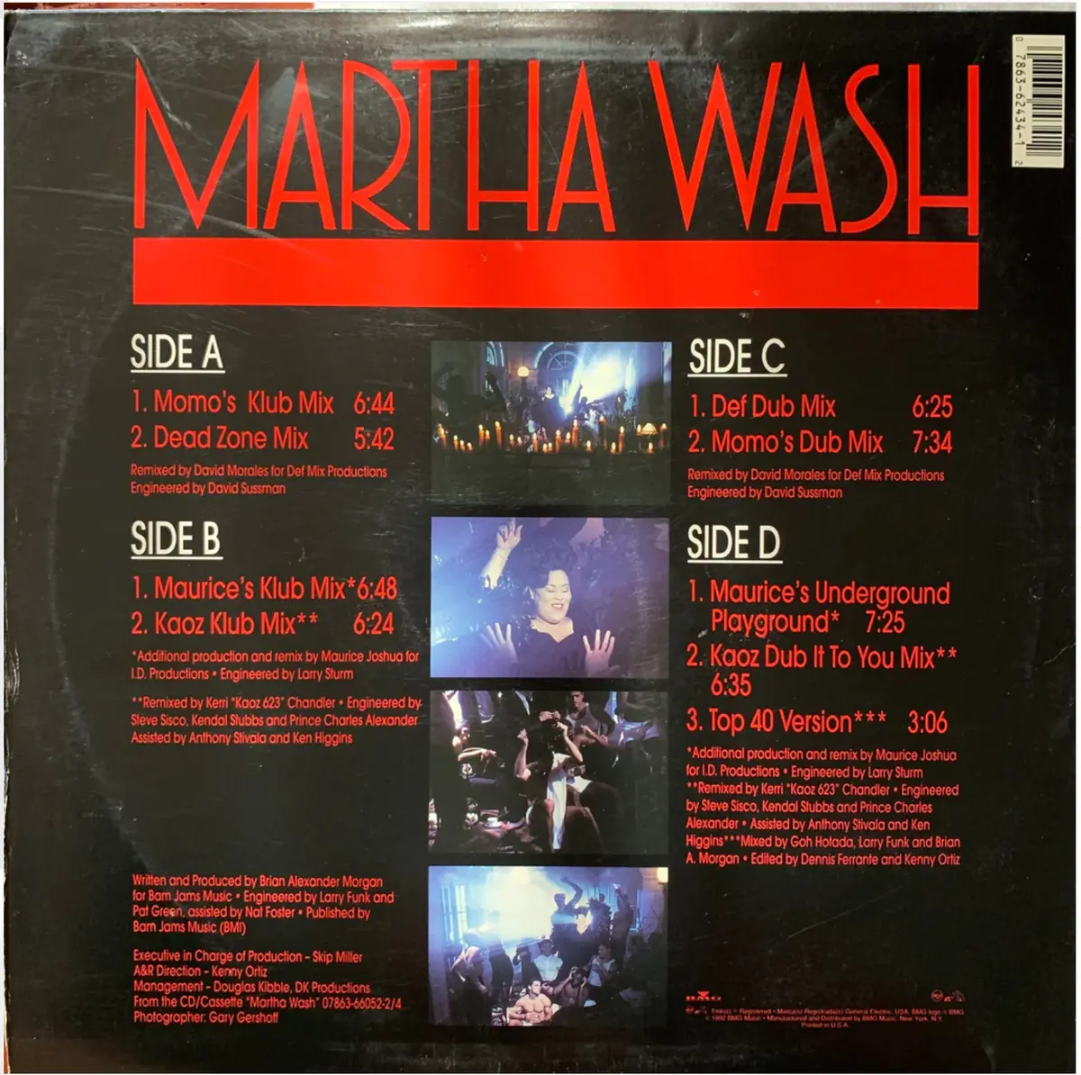 Martha Wash - Give It To You (2X12" Single) Lp Vinyl - -Used 2