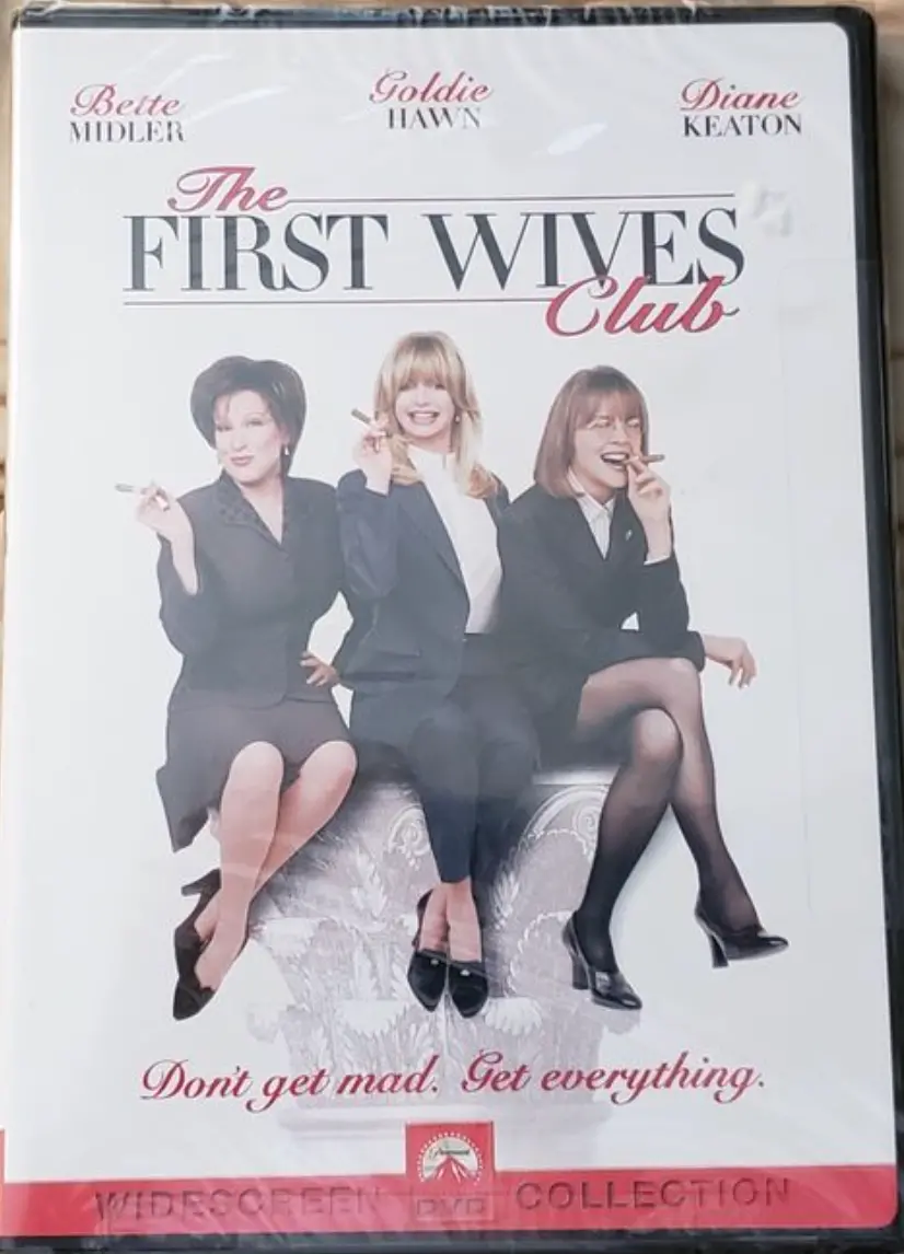 The First Wives Club (Bette Midler, Goldie Hawn, Diane Keaton) Dvd -New 1