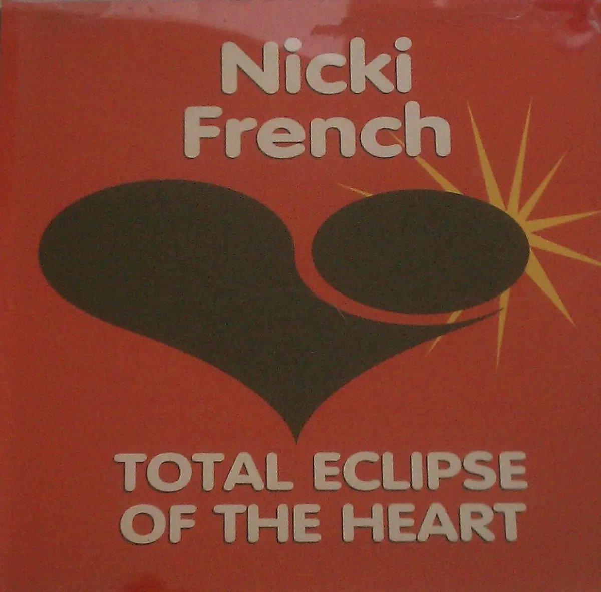 Nicki French - Total Eclipse Fo The Heart Cd Single 90S - Used 1