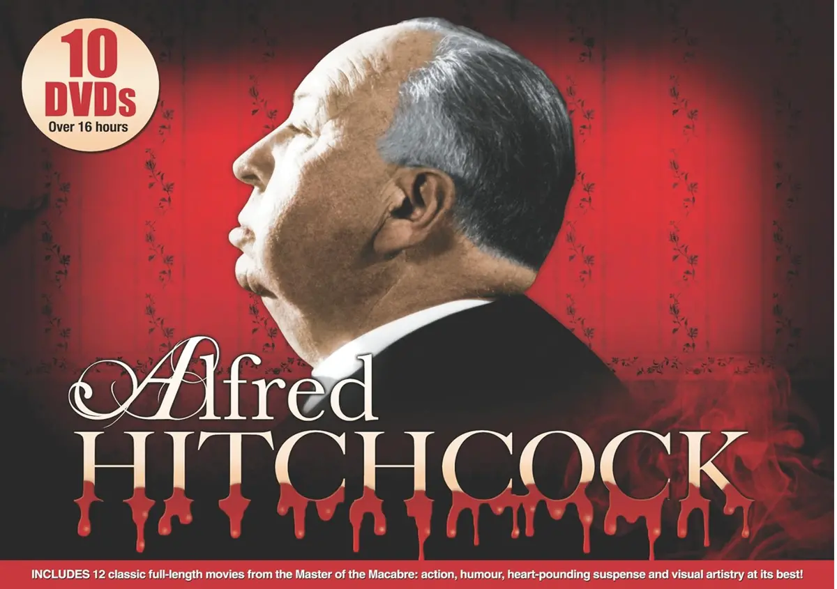 Alfred Hitchcock - 12 Films On 10 Dvd's Box Set - New 1