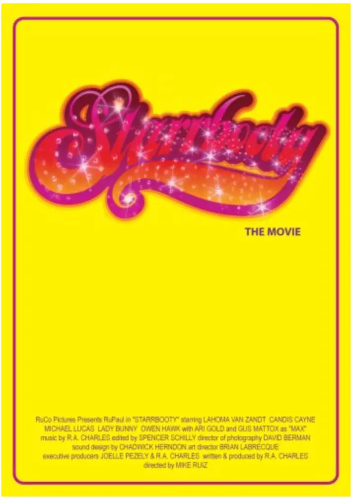 Ru Paul - Starrbooty The Movie Dvd - Used 1
