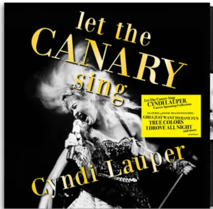 Cyndi Lauper -- Let The Canary Sing Lp Vinyl - New 1