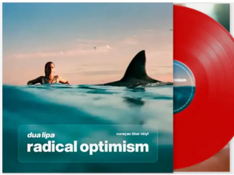 Dua Lipa -  Radical Optimism (Indie Exclusive, Colored Vinyl, Red) Lp  - New 1