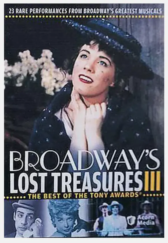 Broadway's Lost Treasures Vol.3 Dvd - New 1