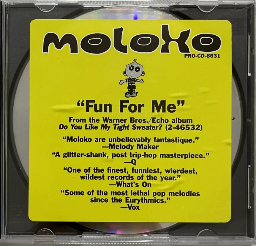 Moloko - Fun For Me (2-Track Cd Promo Only) - Used 1