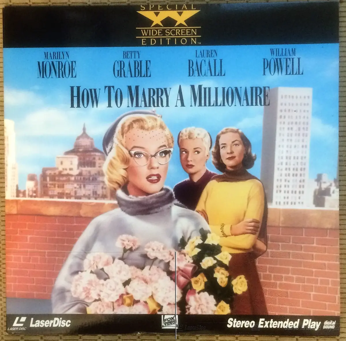 Marilyn Monroe - How To Marry A Millionaire Laserdisc - Used 1