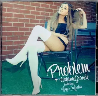 Ariana Grande Ft: Iggy Izalea Problem (Remixes) Cd Single 1