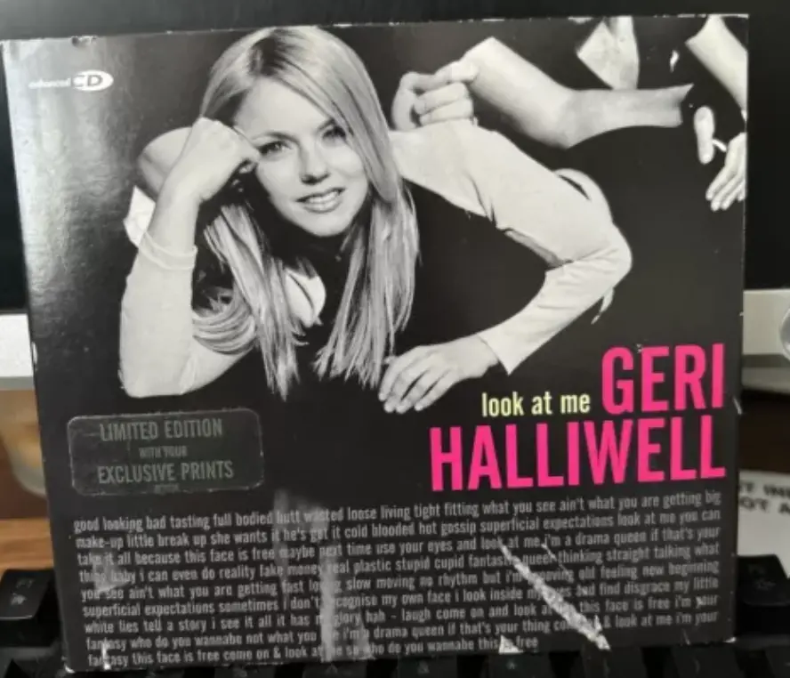 Geri Halliwell - Look At Me  Import (Cd Single) + 4 Postcards - Used 1