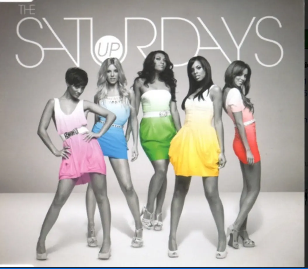 The Saturdays - Up / Crashing Down  (Import Cd Single) Used 1