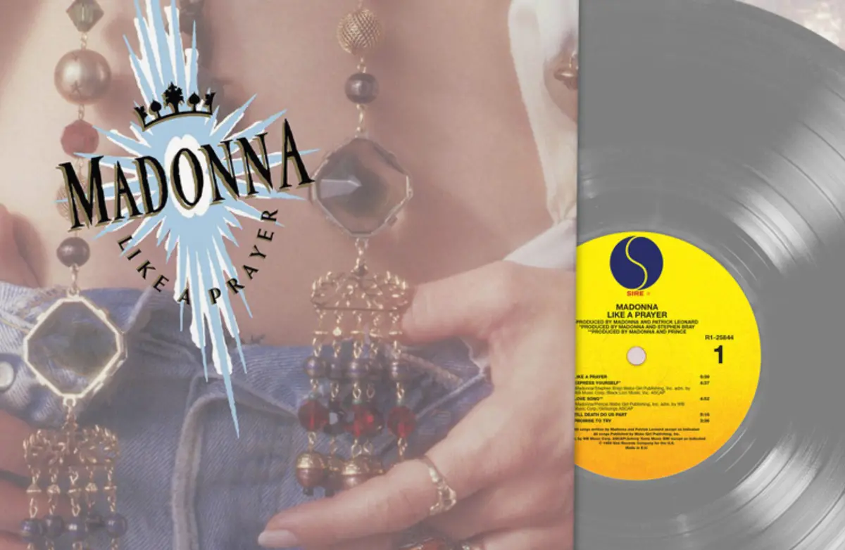 Madonna - Like A Prayer (Silver Collection) Limited Edition Lp Vinyl - New 2