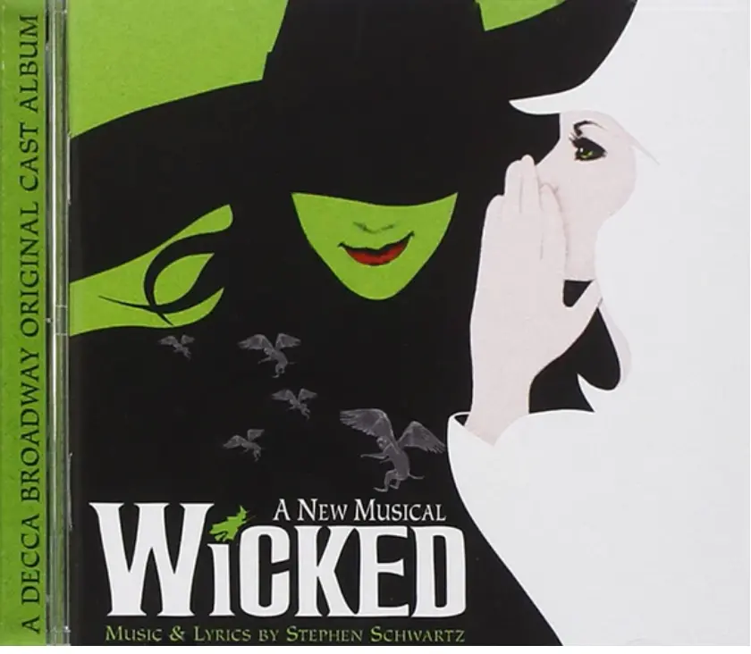 Wicked : The Broadway Musical Cd (Idina & Kristin) - Used 1