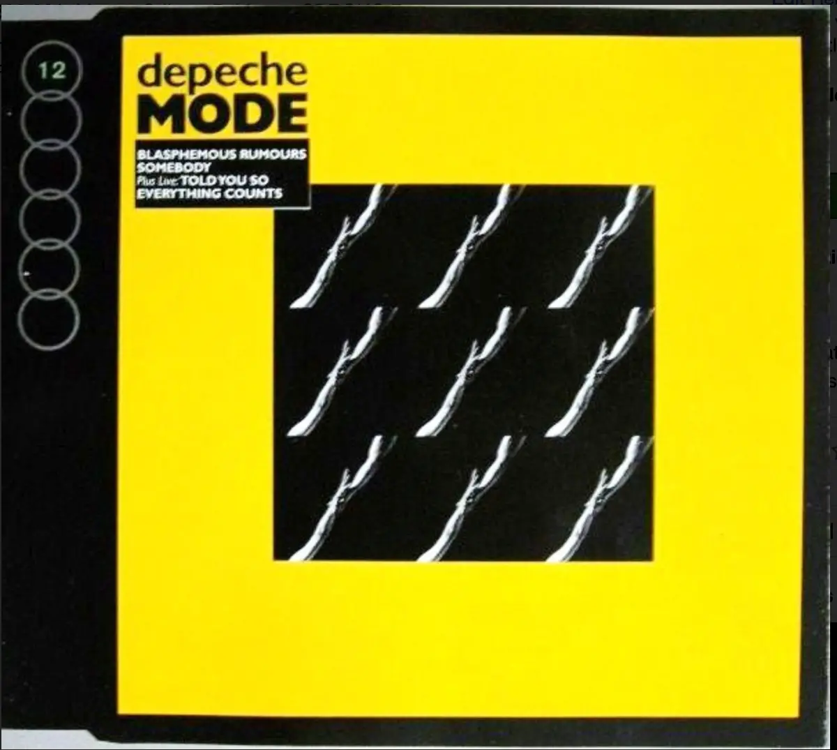 Depeche Mode - Blasphemous Rumours + 3 (Import Cd Single) Used 1