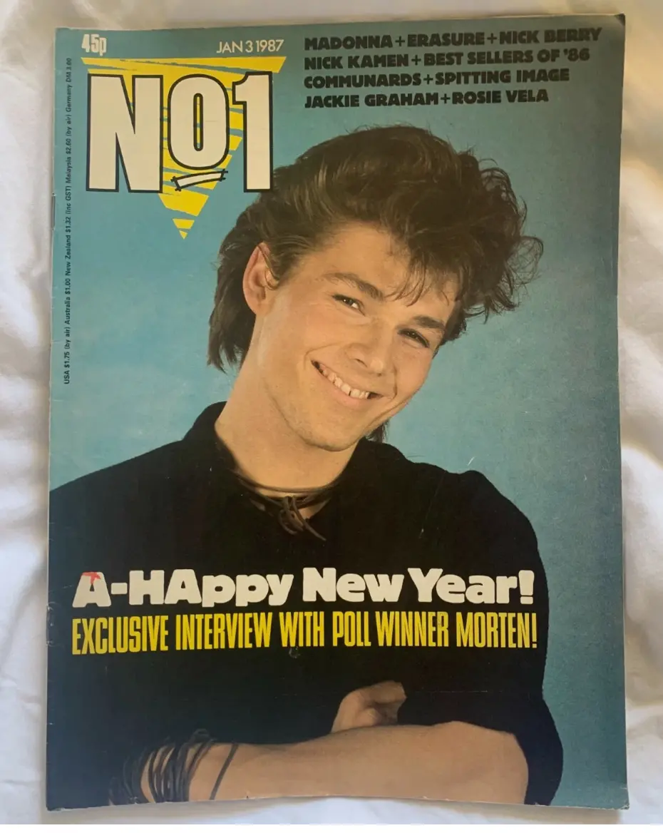No.1 Magazine 1986  A-Ha, Madonna "Who's That Girl",  Duran Duran 1