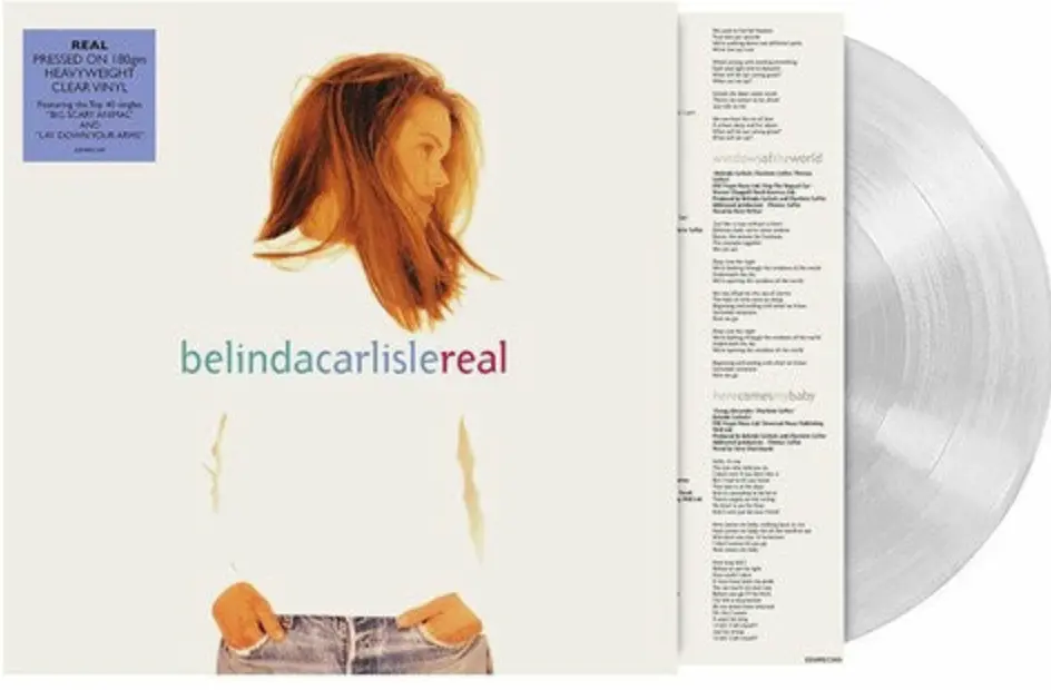 Belinda Carlisle - Real (Translucent 'Clear' Vinyl, Uk Import) Lp Record - New 1
