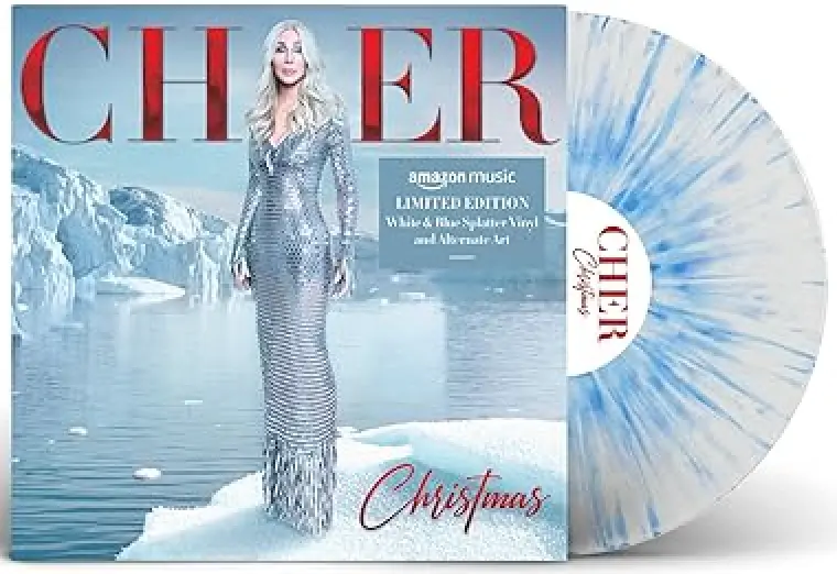 Cher - Christmas (White & Blue Splatter Vinyl) Lp  - New 1