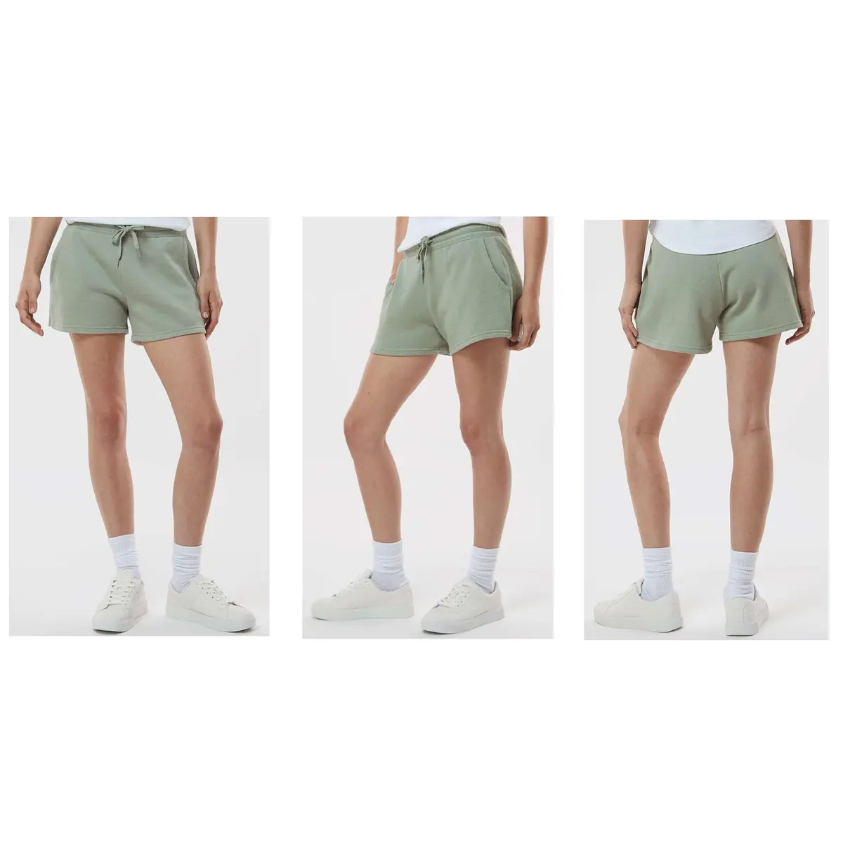 Alpha Sigma Alpha Beach Washed Fleece Shorts 2