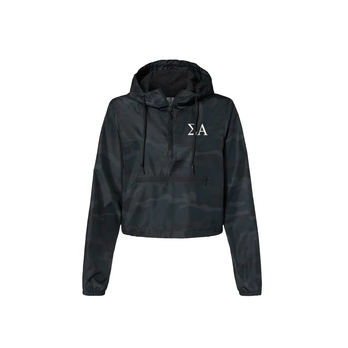 Sigma Alpha Crop Windbreaker 1