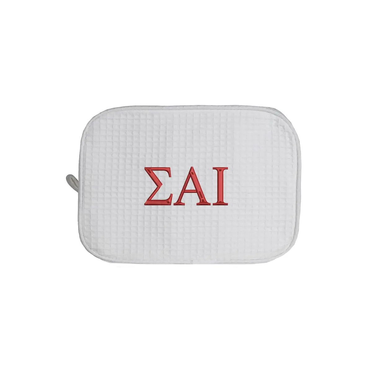 Sigma Alpha Iota Waffle Weave Cosmetic Bag 1