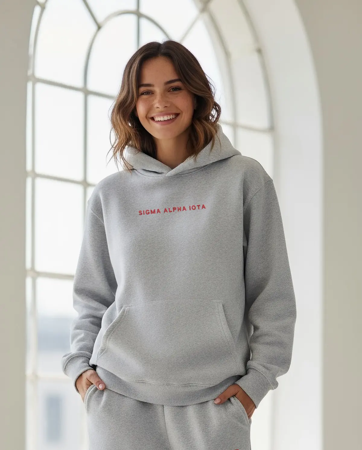 Sigma Alpha Iota Fave Fit Hoodie - Wordmark 1