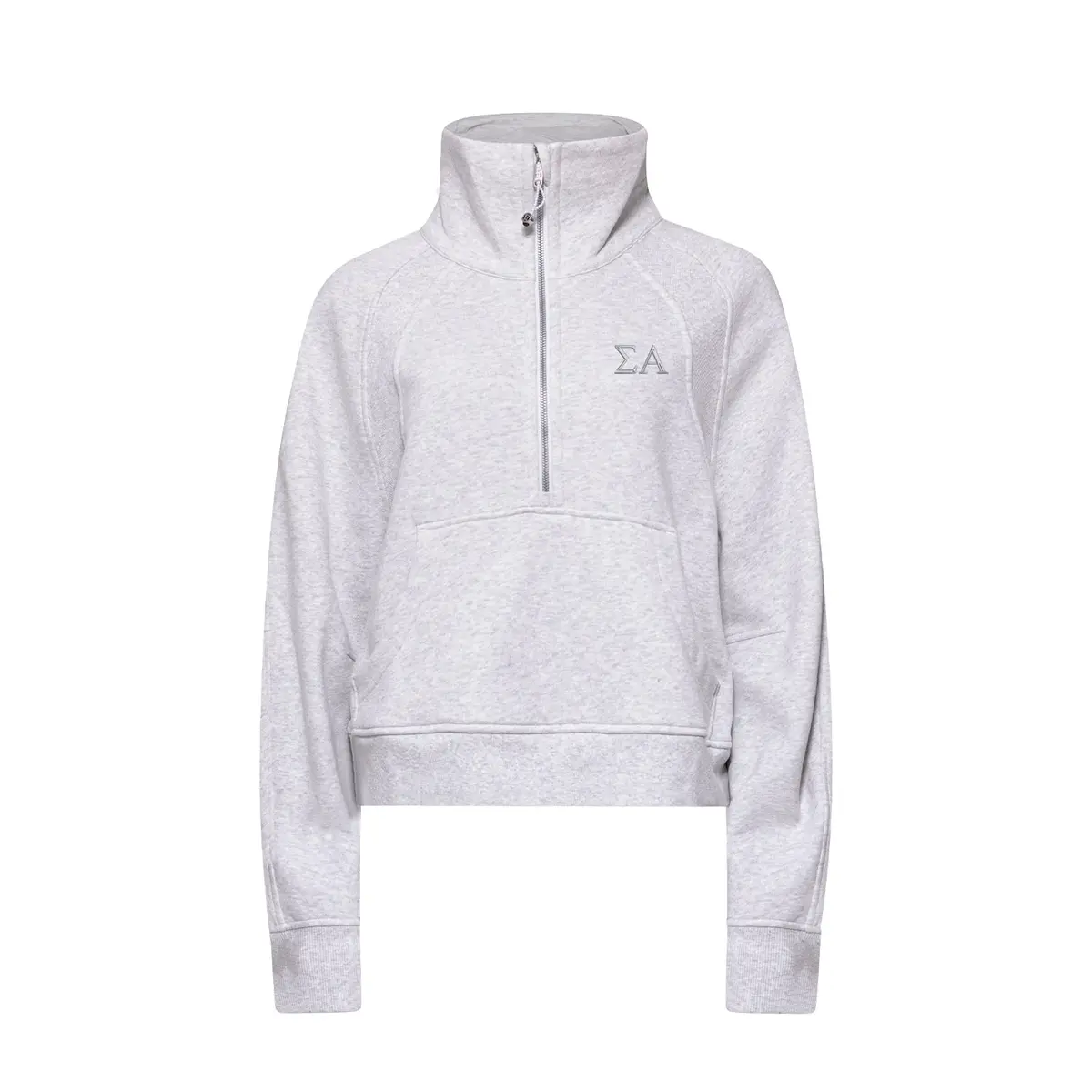 Sigma Alpha Lululemon Scuba Oversized Funnel-Neck Half Zip 3