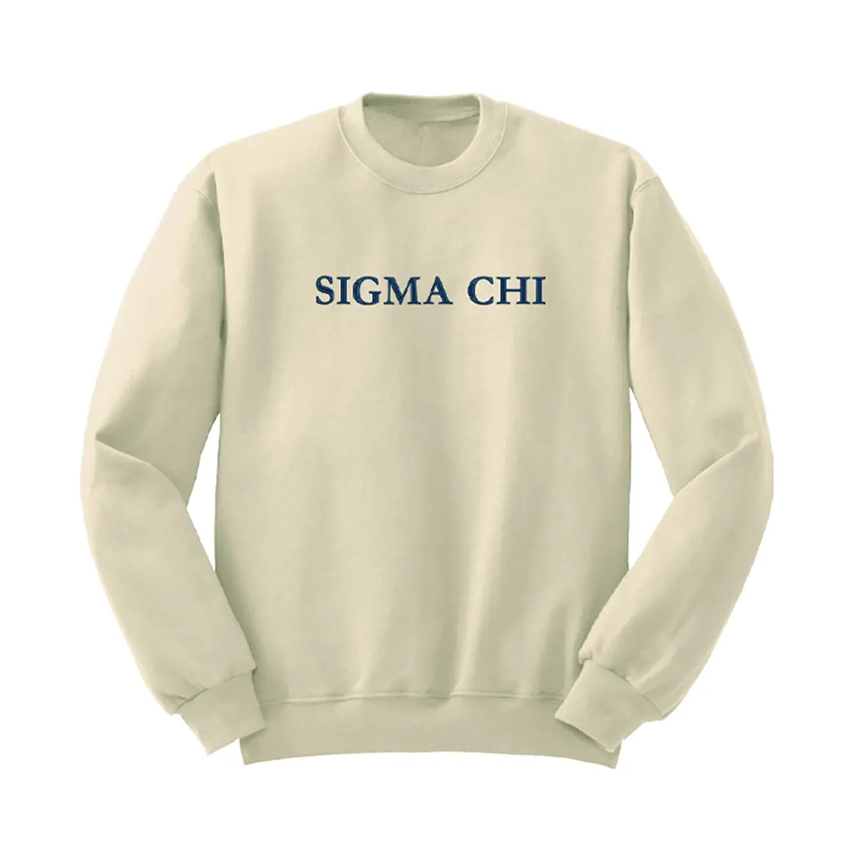 Sigma Chi Embroidered Crewneck Sweatshirt 1