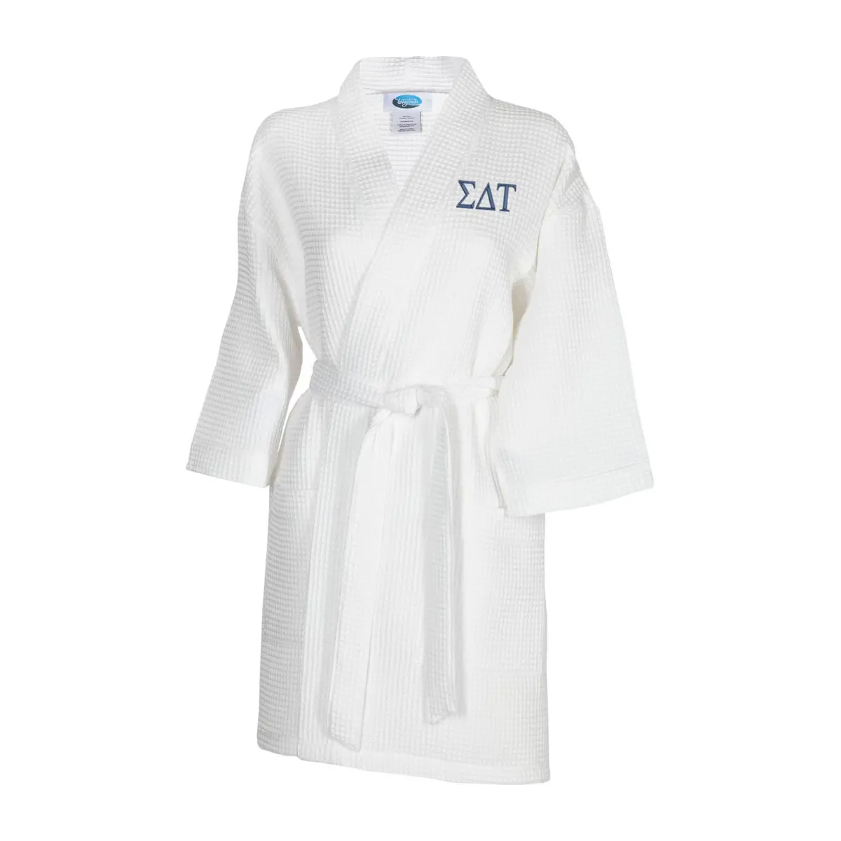 Sigma Delta Tau Waffle Weave Robe 1