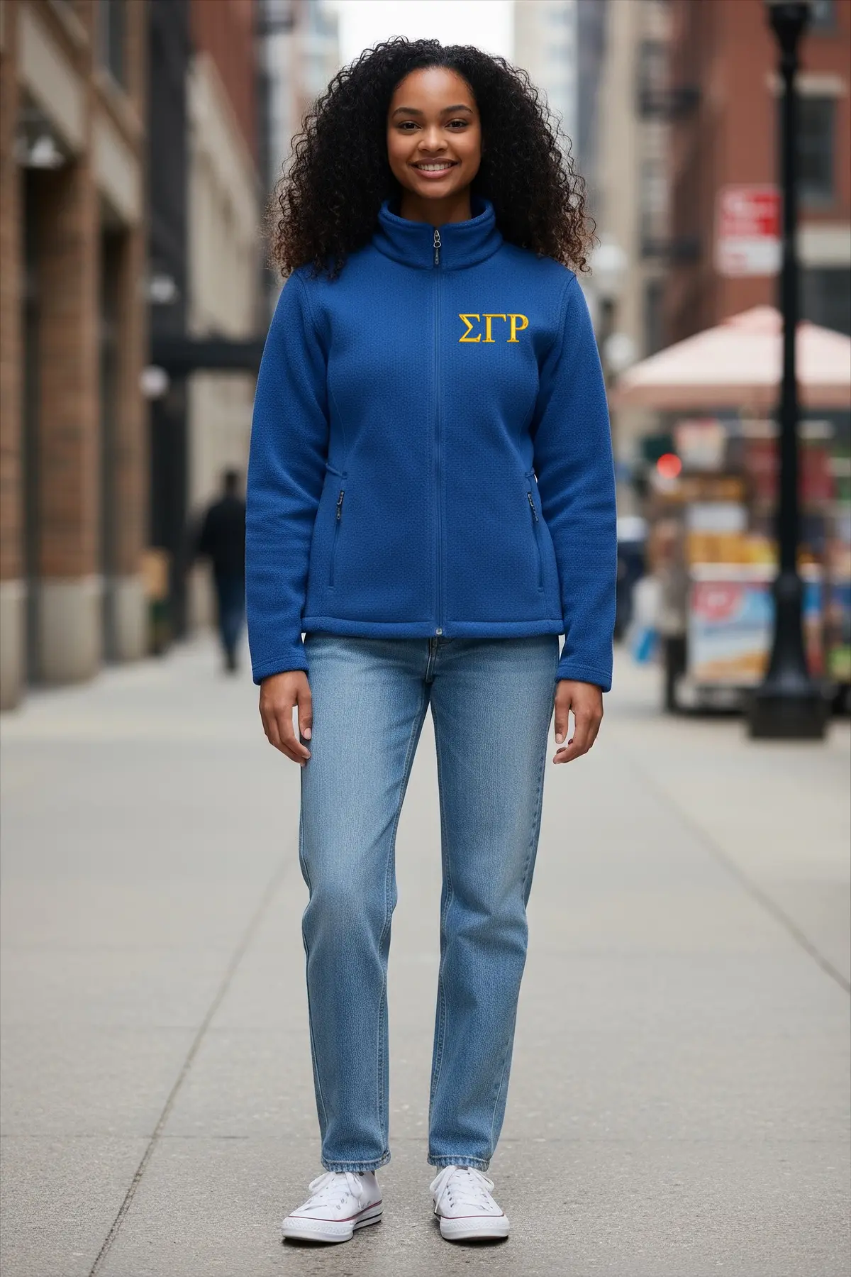Sigma Gamma Rho Fleece Jacket 1